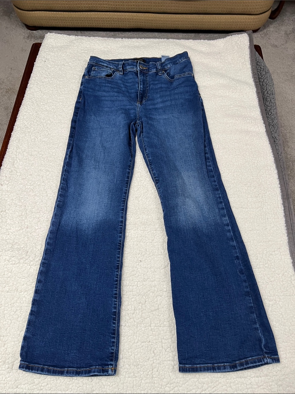 Banana Republic Blue Flare Jeans 10